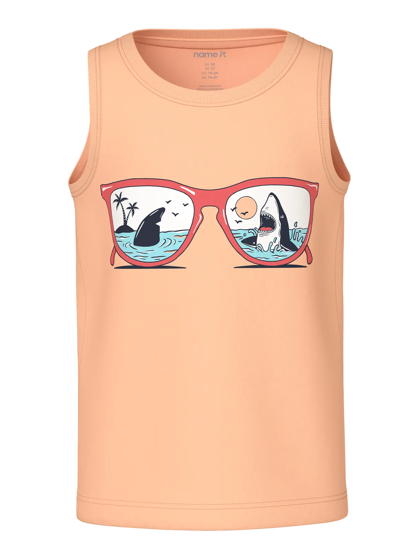 Camiseta Tirantes Peach Gafas