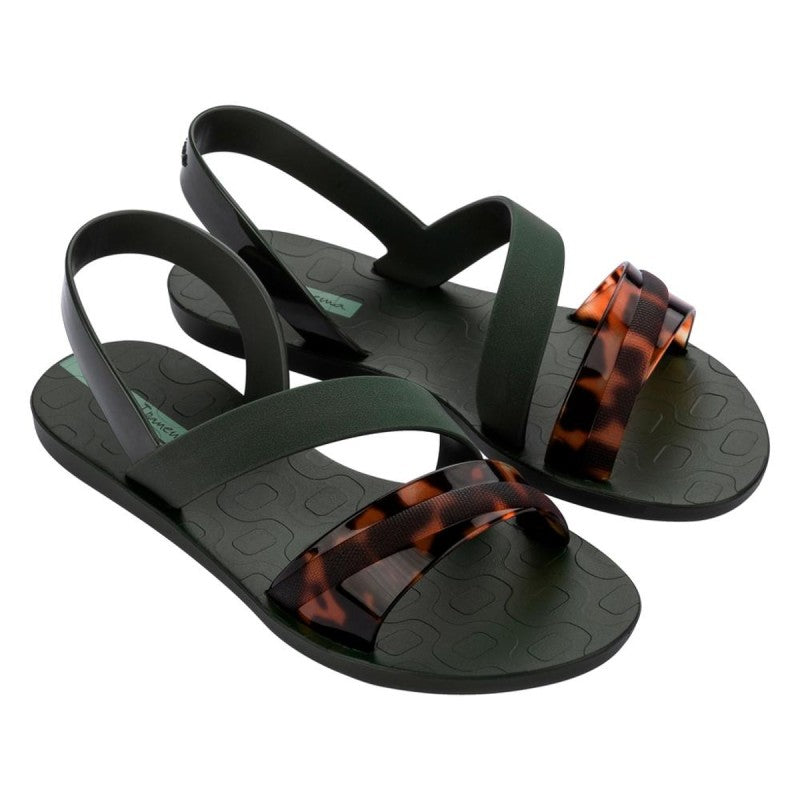 IPANEMA VIBRANT SANDAL BALCK/TURTLE/BEIGE