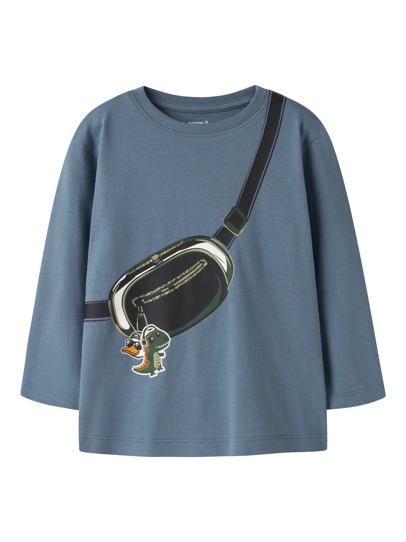 Camiseta Riñonera Azul Mini