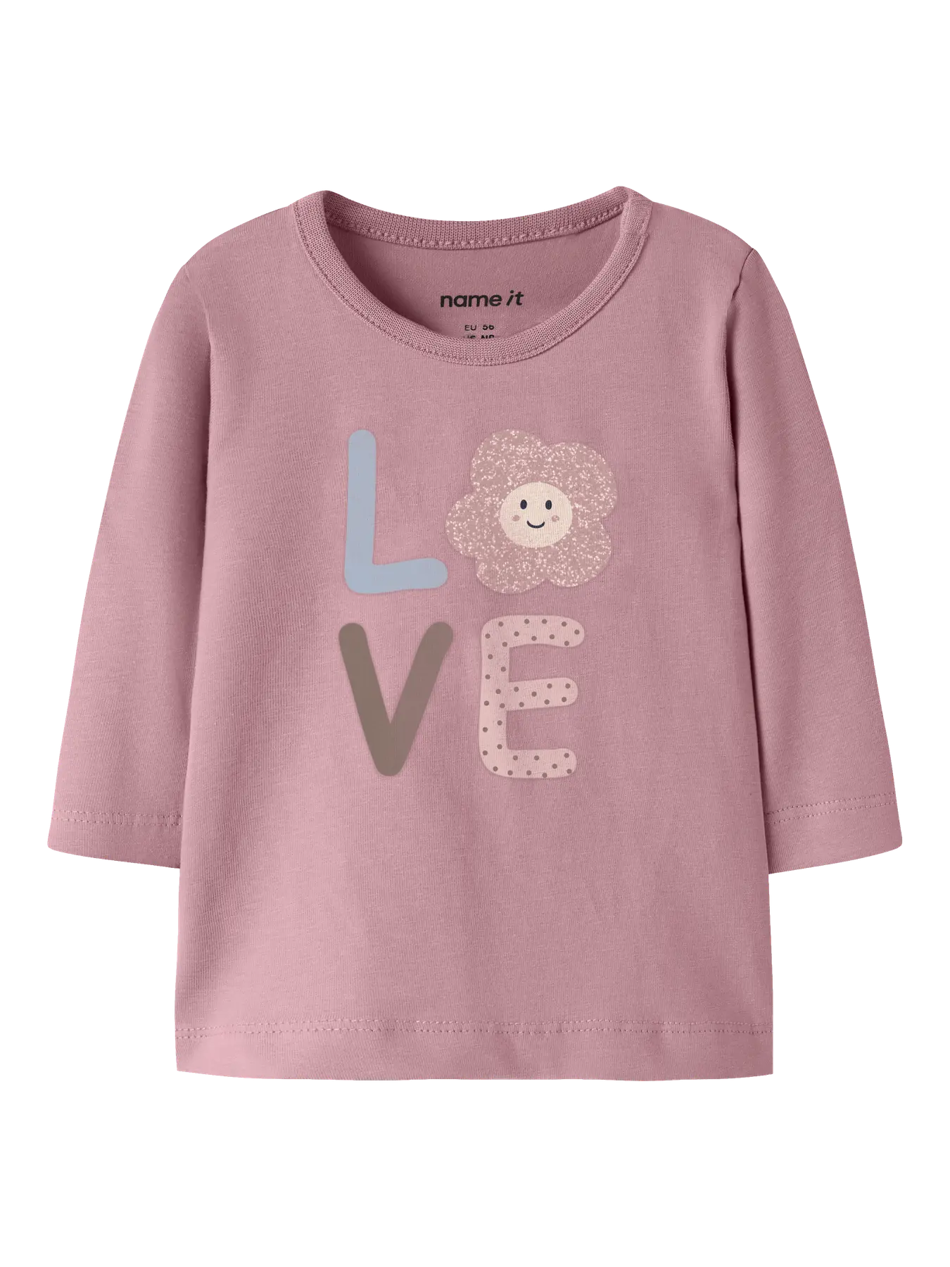 Camiseta Love Lila Bebé