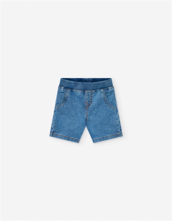 Short Blandito Efecto Denim