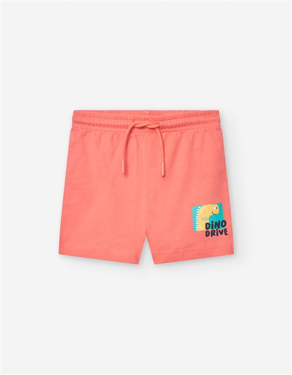 Short Coral Dino Bebé