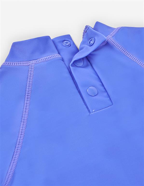 Camiseta De Baño Barco Azul Bebé