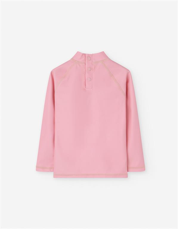 Camiseta De Baño Medusa Rosa Bebé