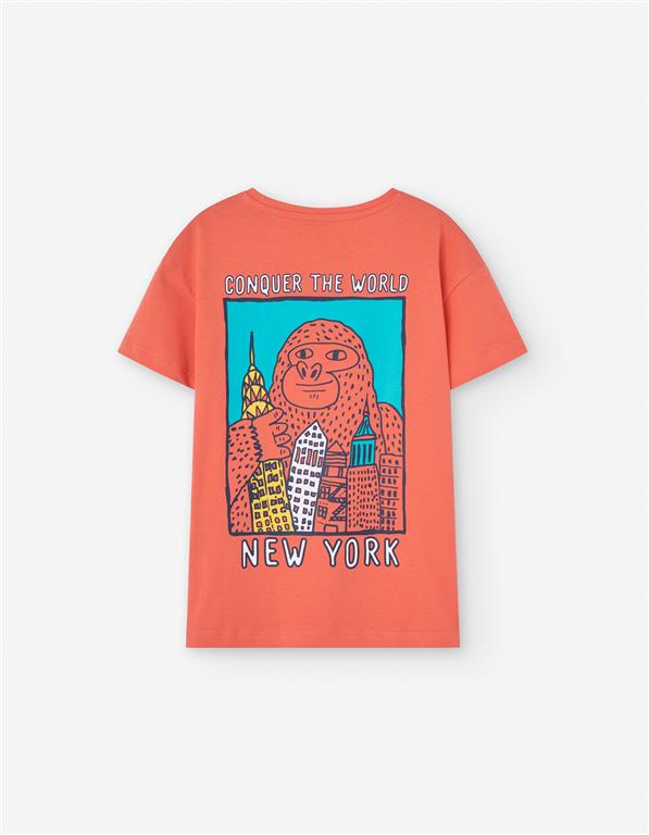 Camiseta King Kong Coral