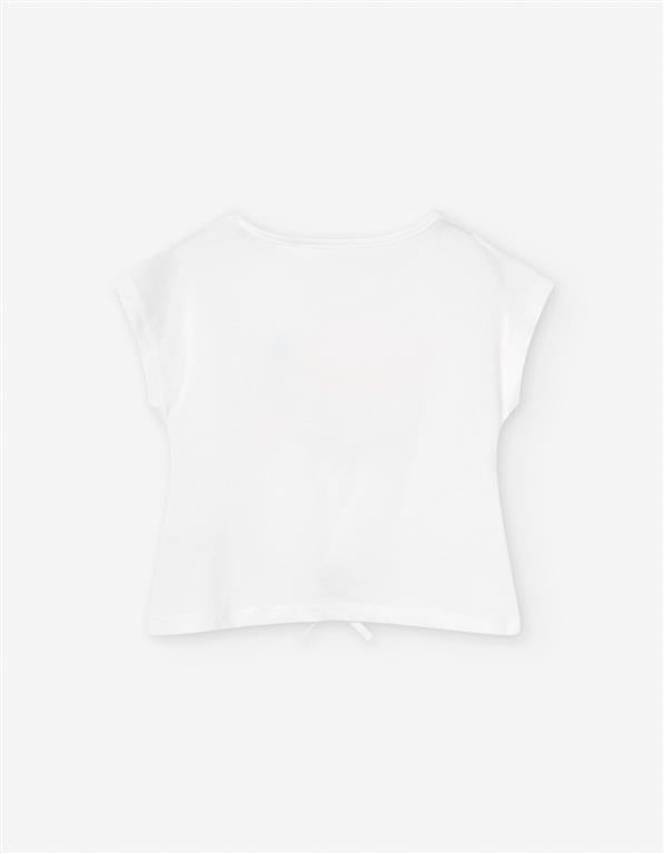 Camiseta Flores Fugaces Blanca