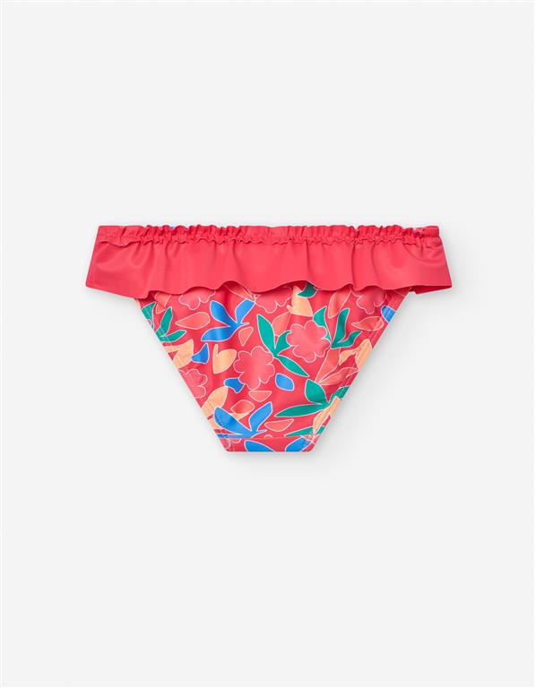 Braguita Bikini Flores Volante