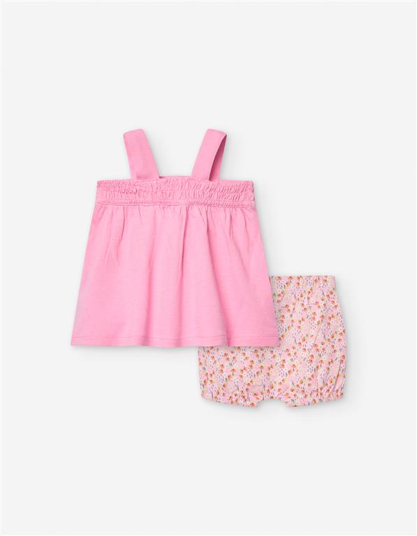 Conjunto Rosa Floral