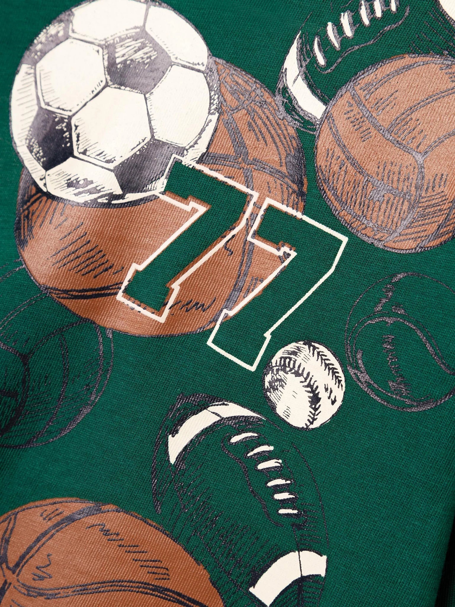 Camiseta Verde Pelotas