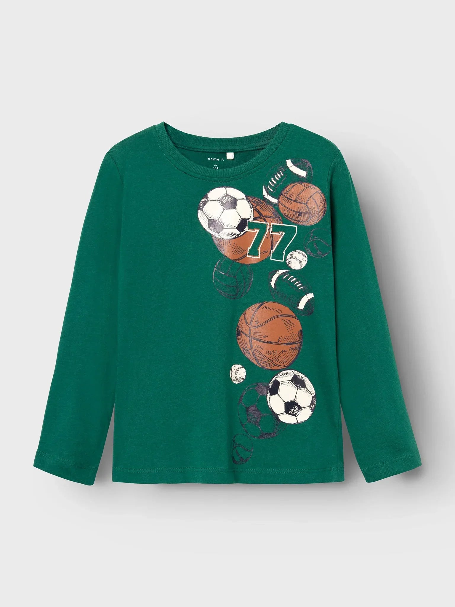 Camiseta Verde Pelotas