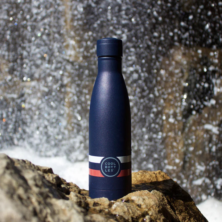 Botella Estampada 500ML Navy Blue