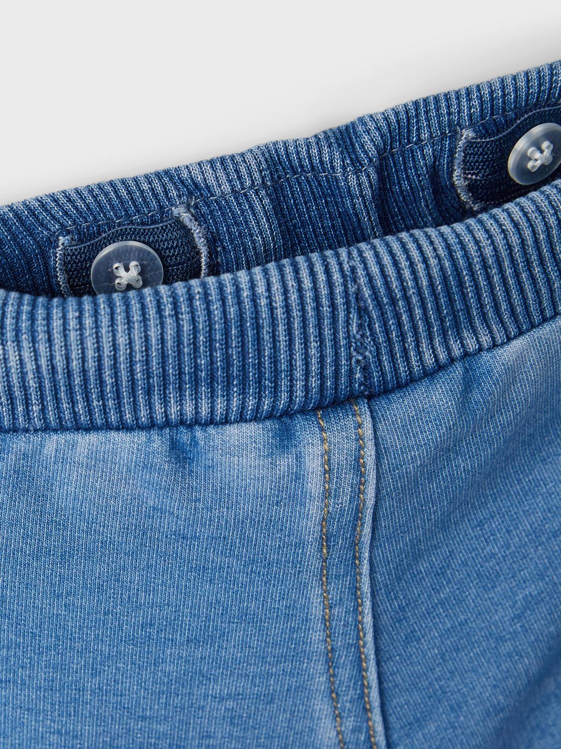 Pantalón Denim Goma Bebé