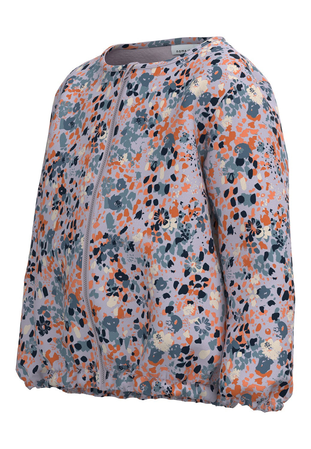 Chaqueta de Flores Lila