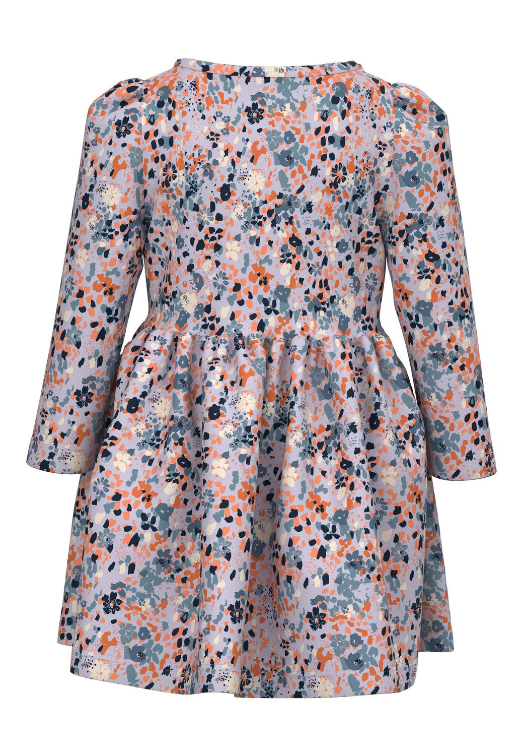 Vestido Flores Lila