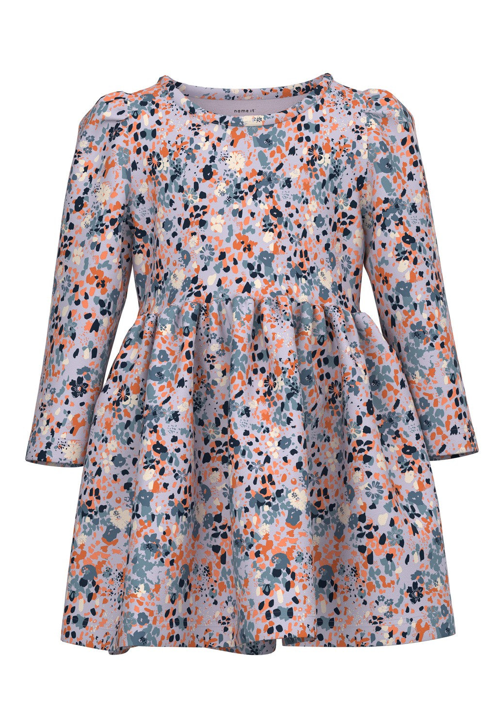 Vestido Flores Lila