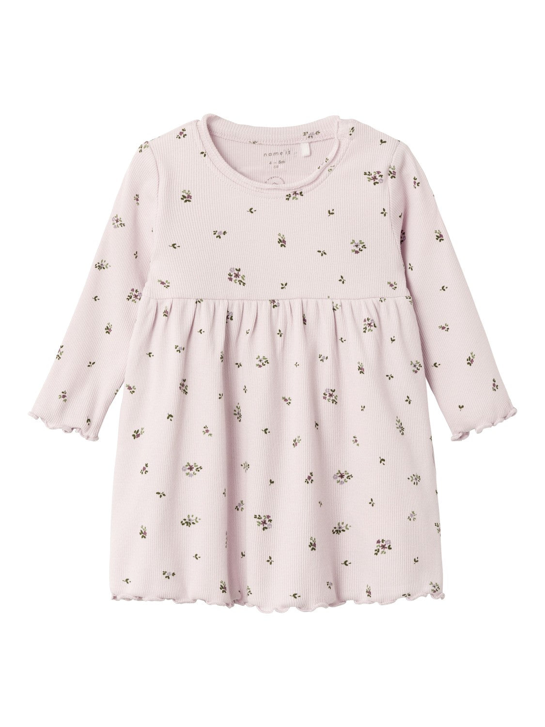 Vestido Bebé Malva Flores