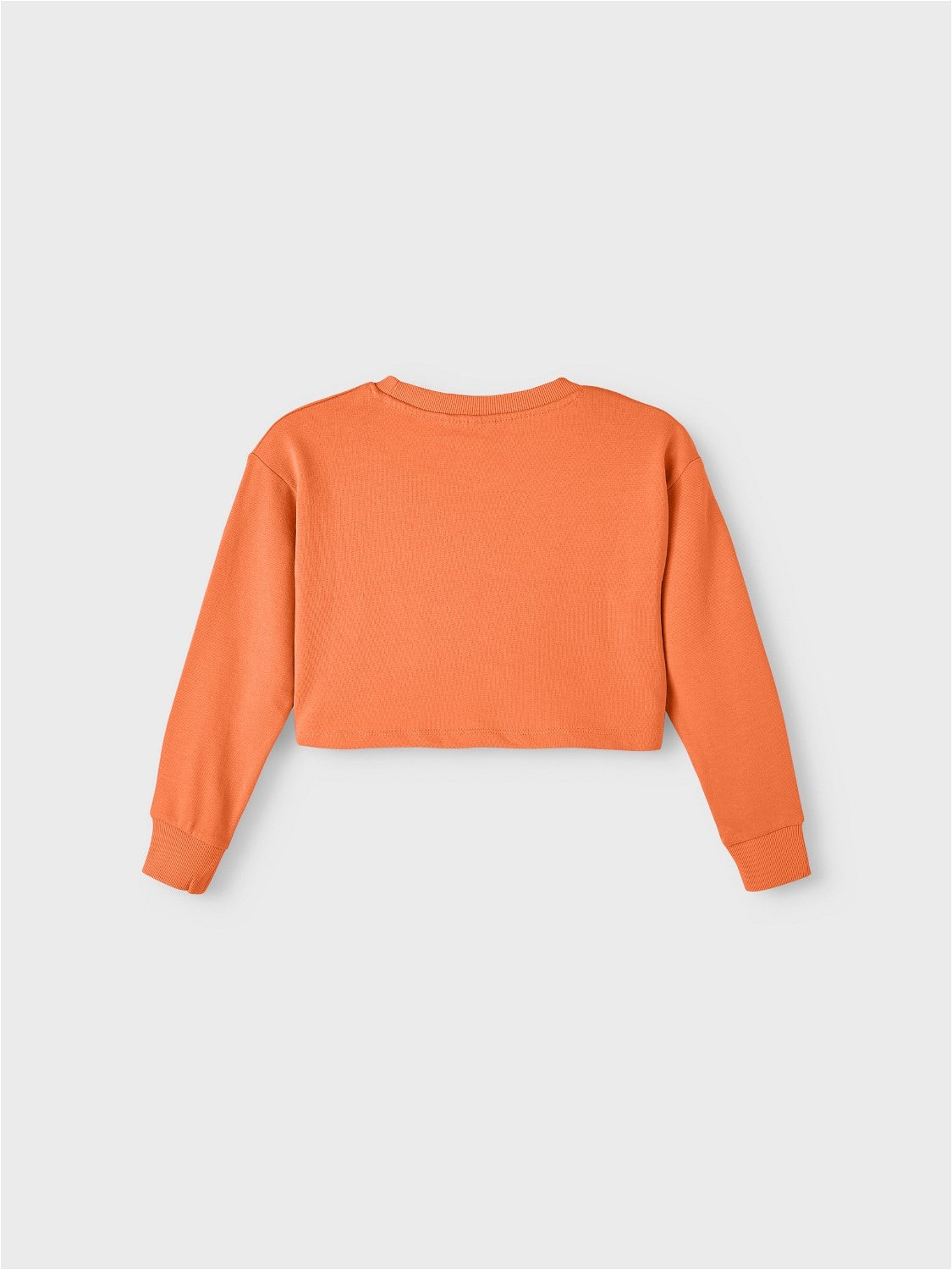 Sudadera Crop Girl Naranja