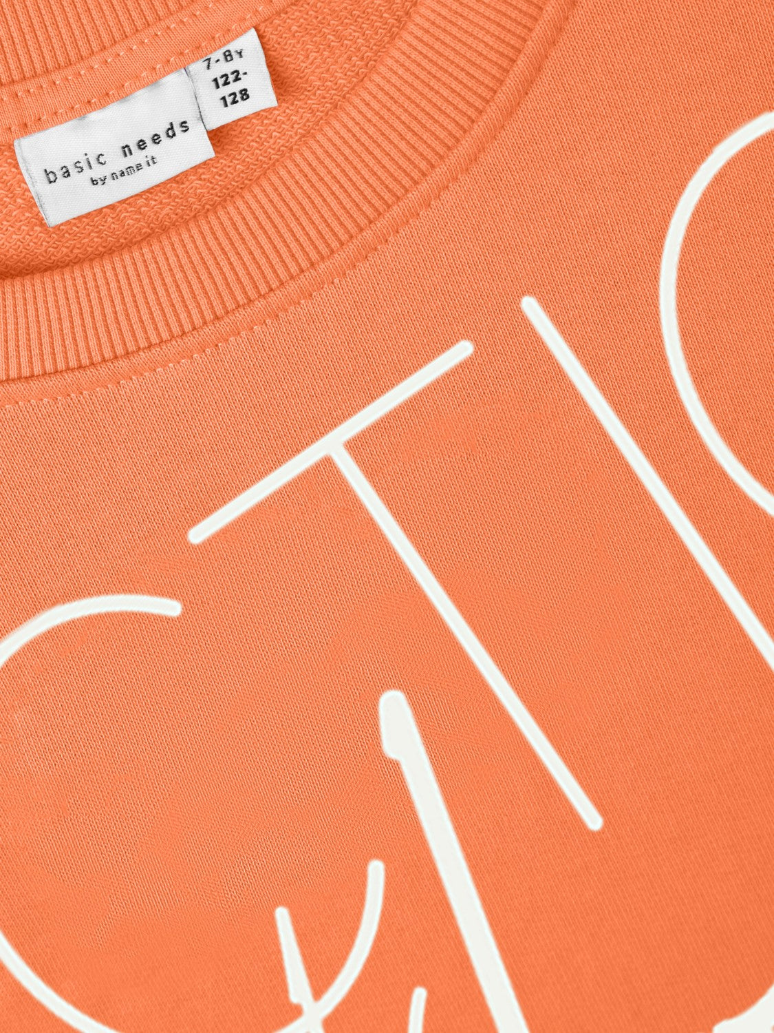Sudadera Crop Girl Naranja