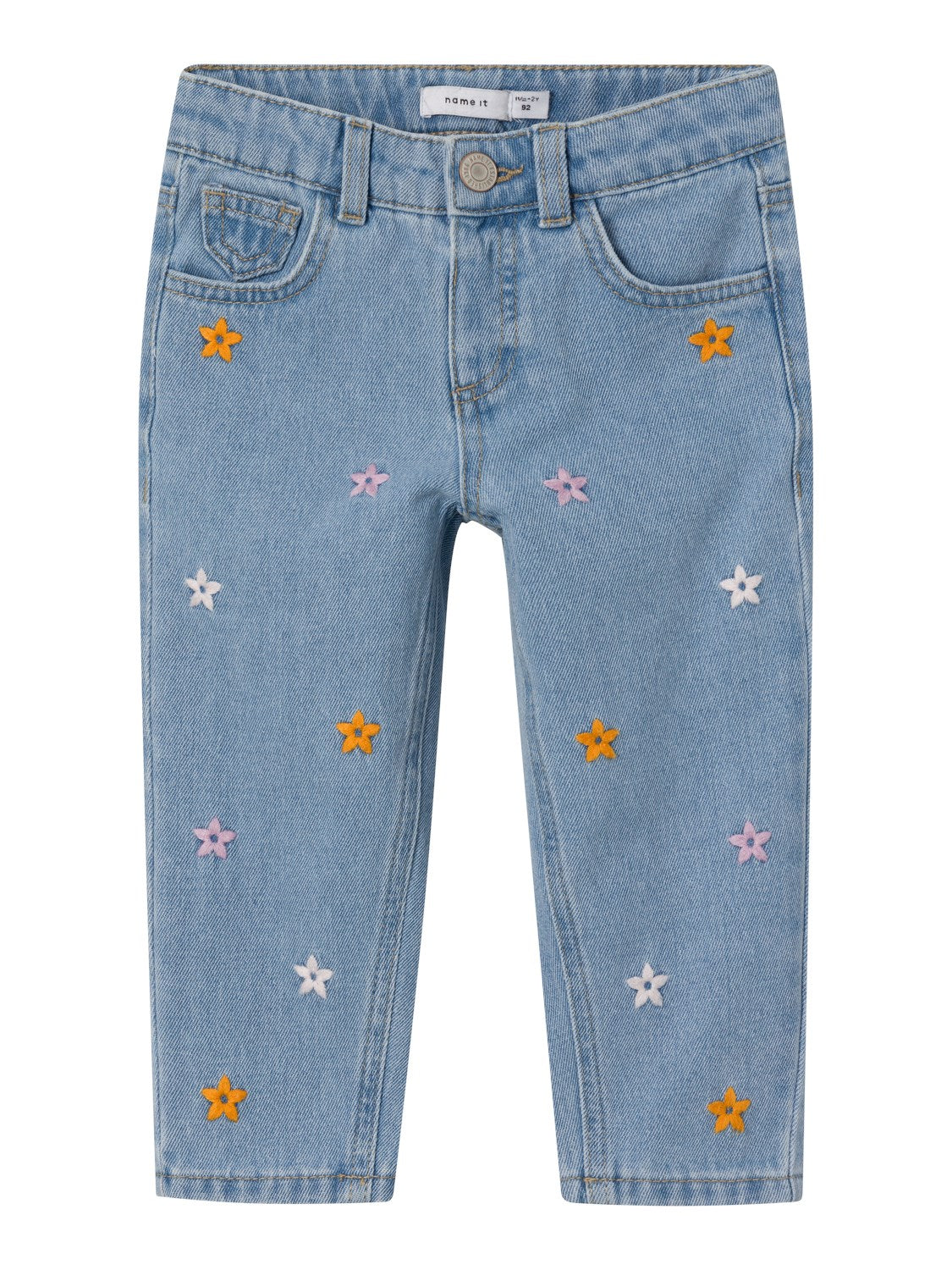 Jeans Flores Mini