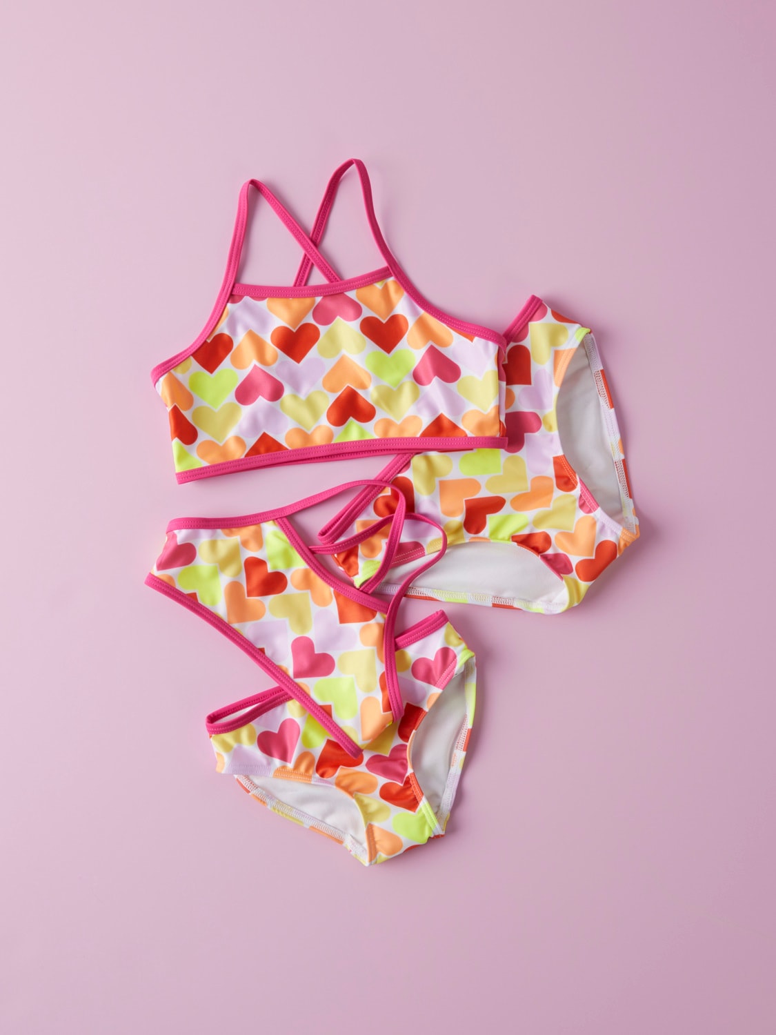 Bikini Rosa Corazones