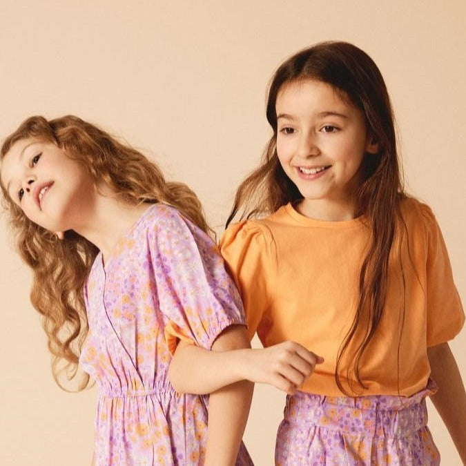 Camiseta Niña Papaya