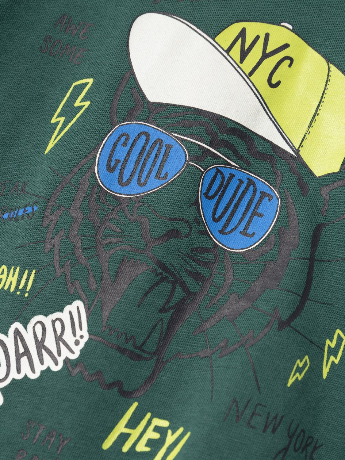 Camiseta Verde Tigre