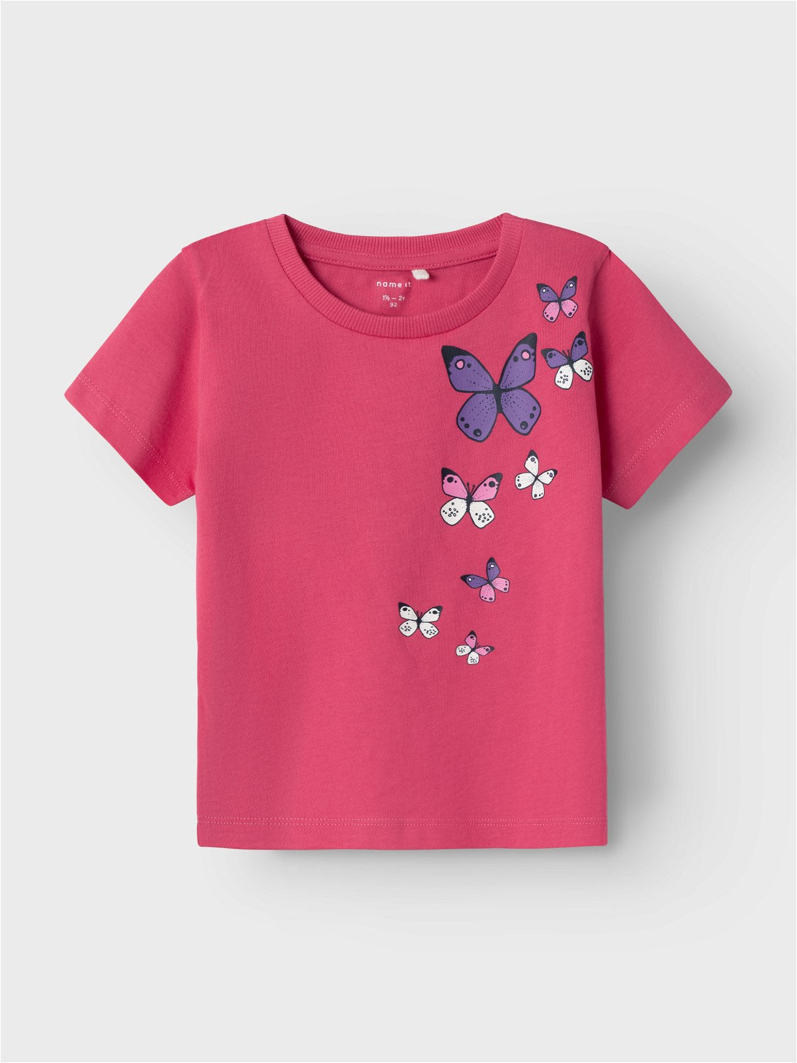 Camiseta Fucsia Mariposas