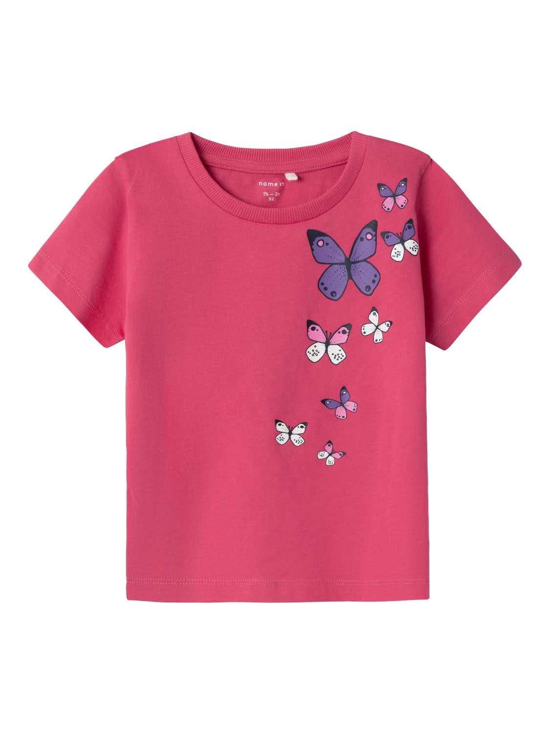 Camiseta Fucsia Mariposas