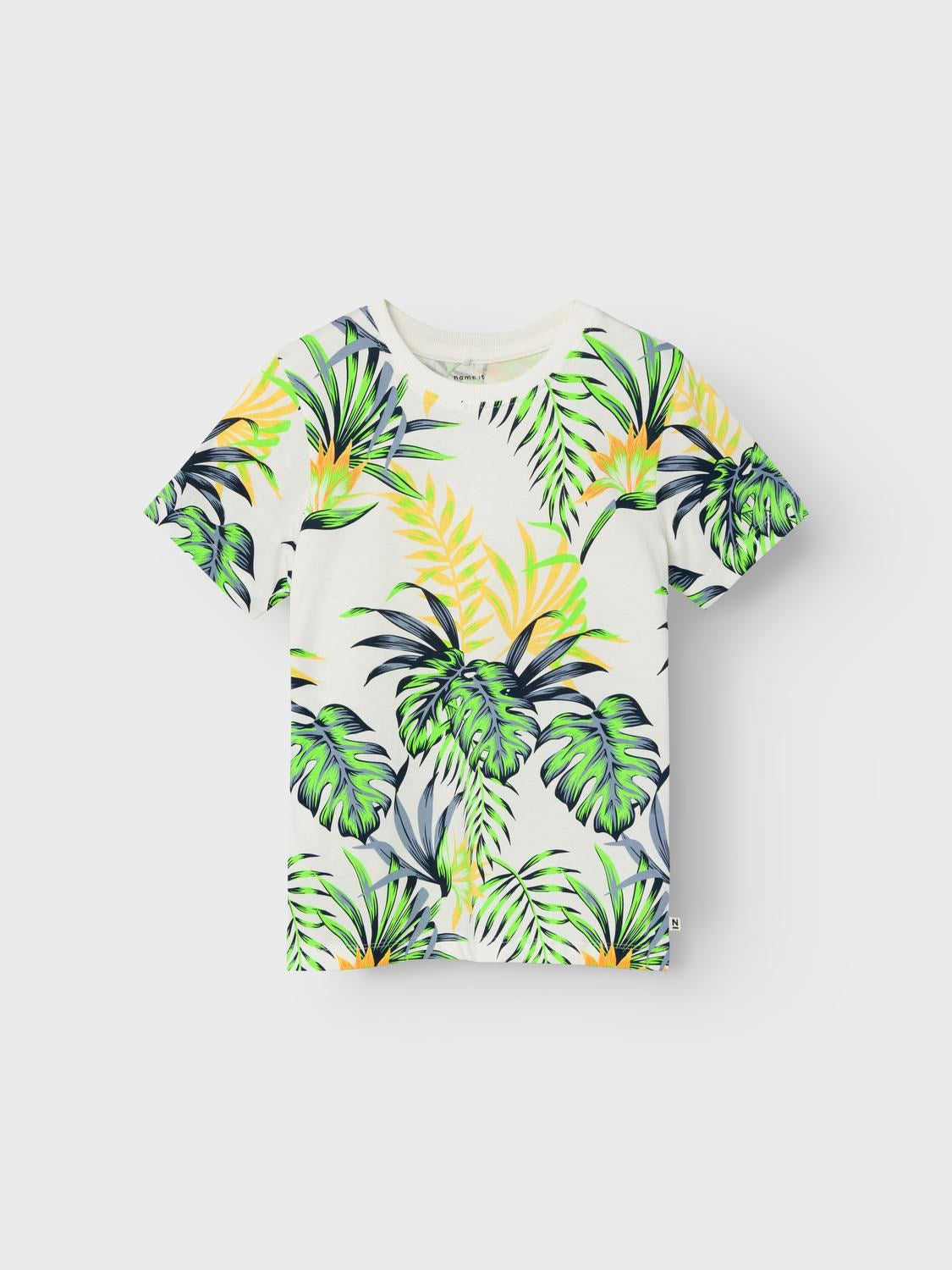 Camiseta Floral Blanca