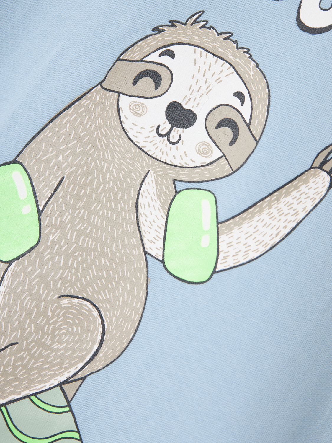 Camiseta Celeste Perezoso