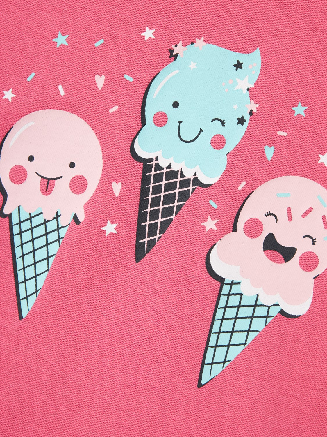 Camiseta Fucsia Helados