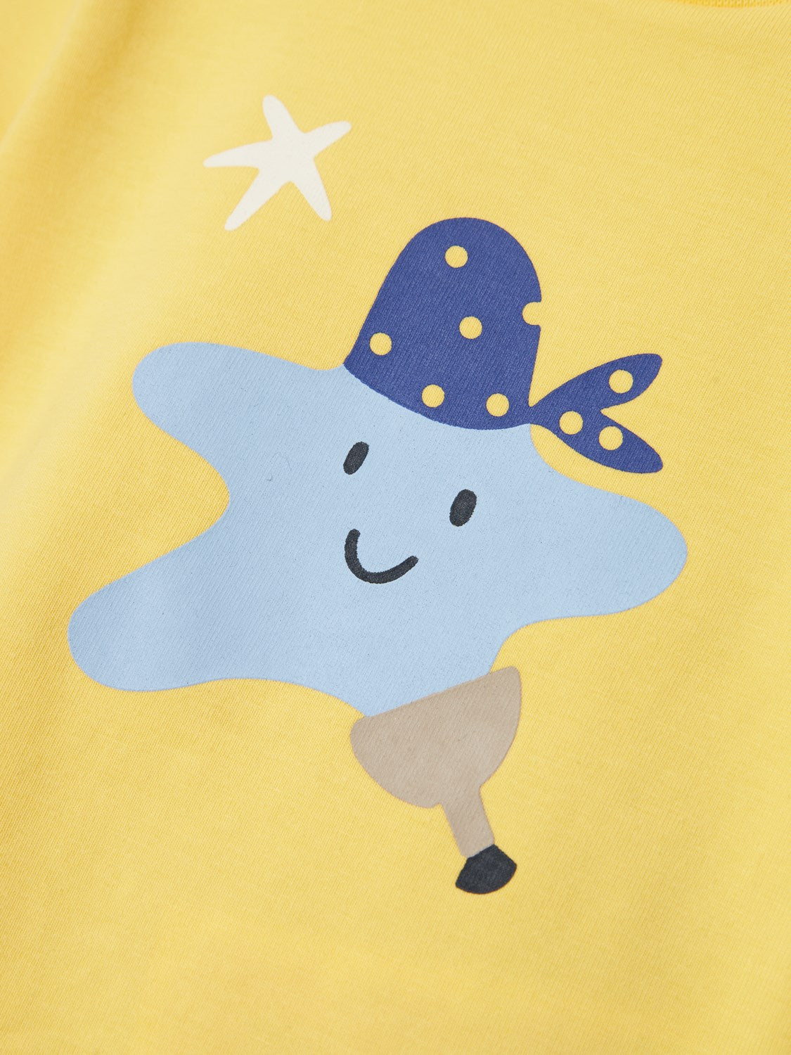 Camiseta Amarilla Estrella