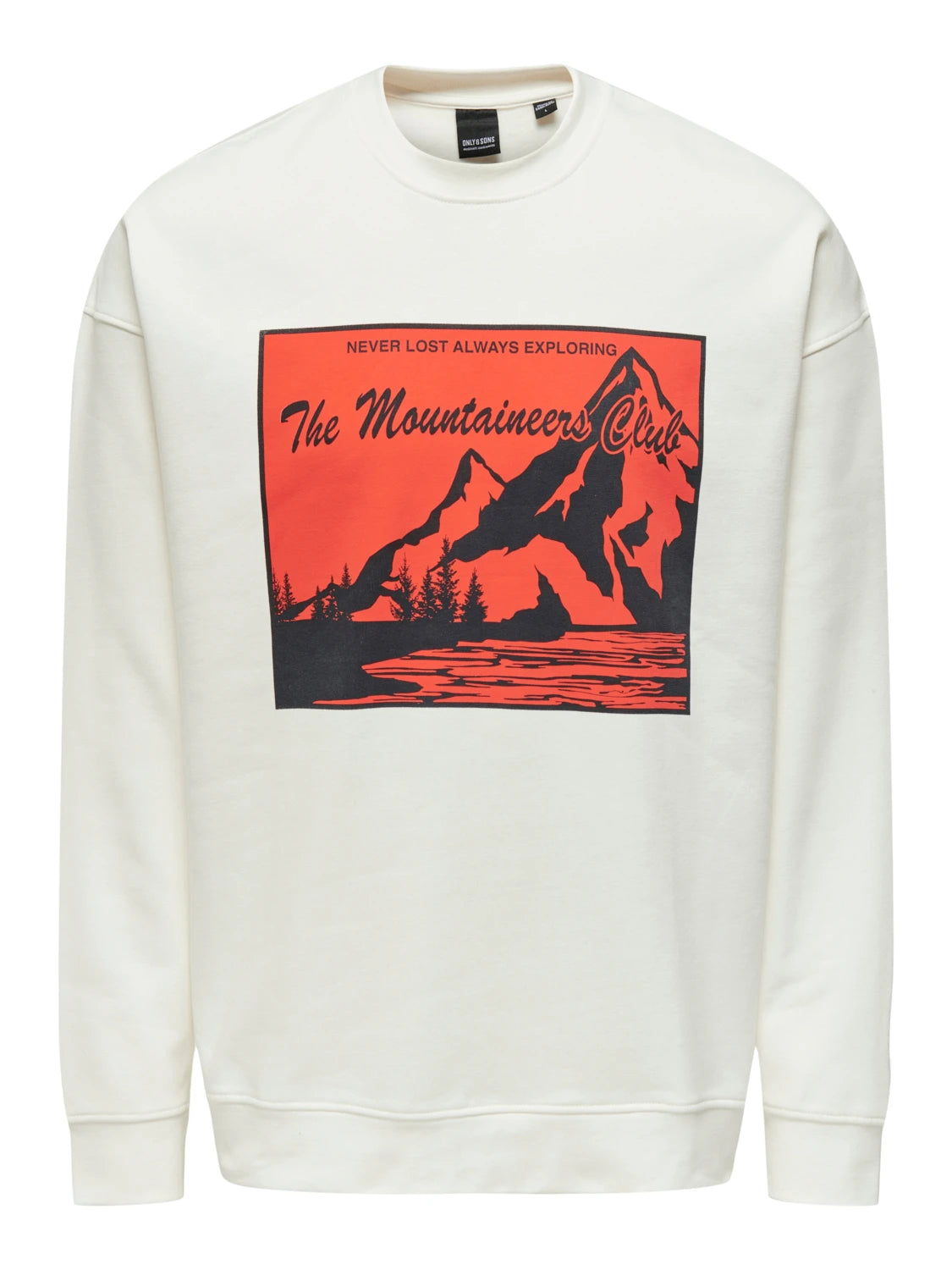 Sudadera Blanca Mountainers Club