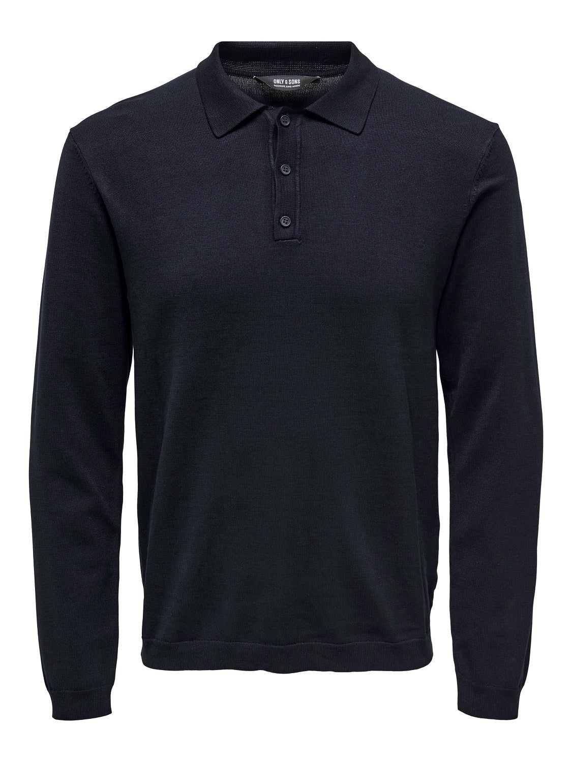 Polo Manga Larga Wyler Marino