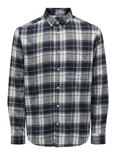 Camisa Luka Azul Marino