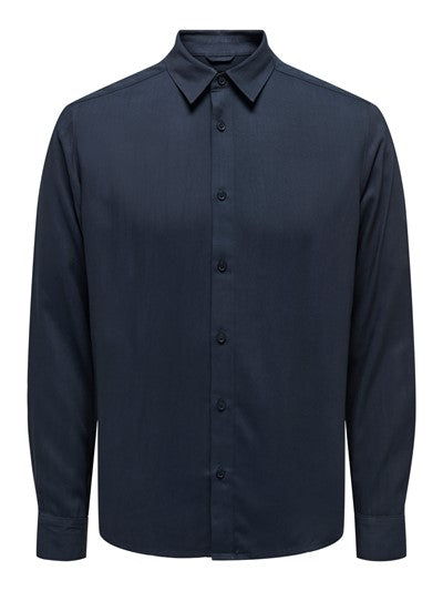 Camisa M/L Slim Lolly Marino