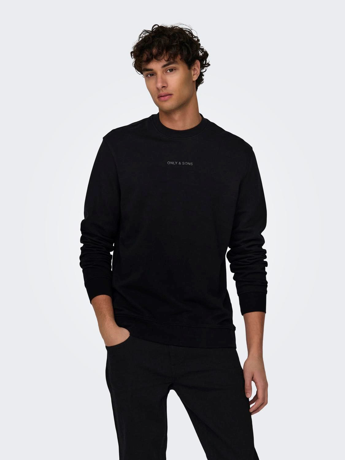 Sudadera Levi Negra