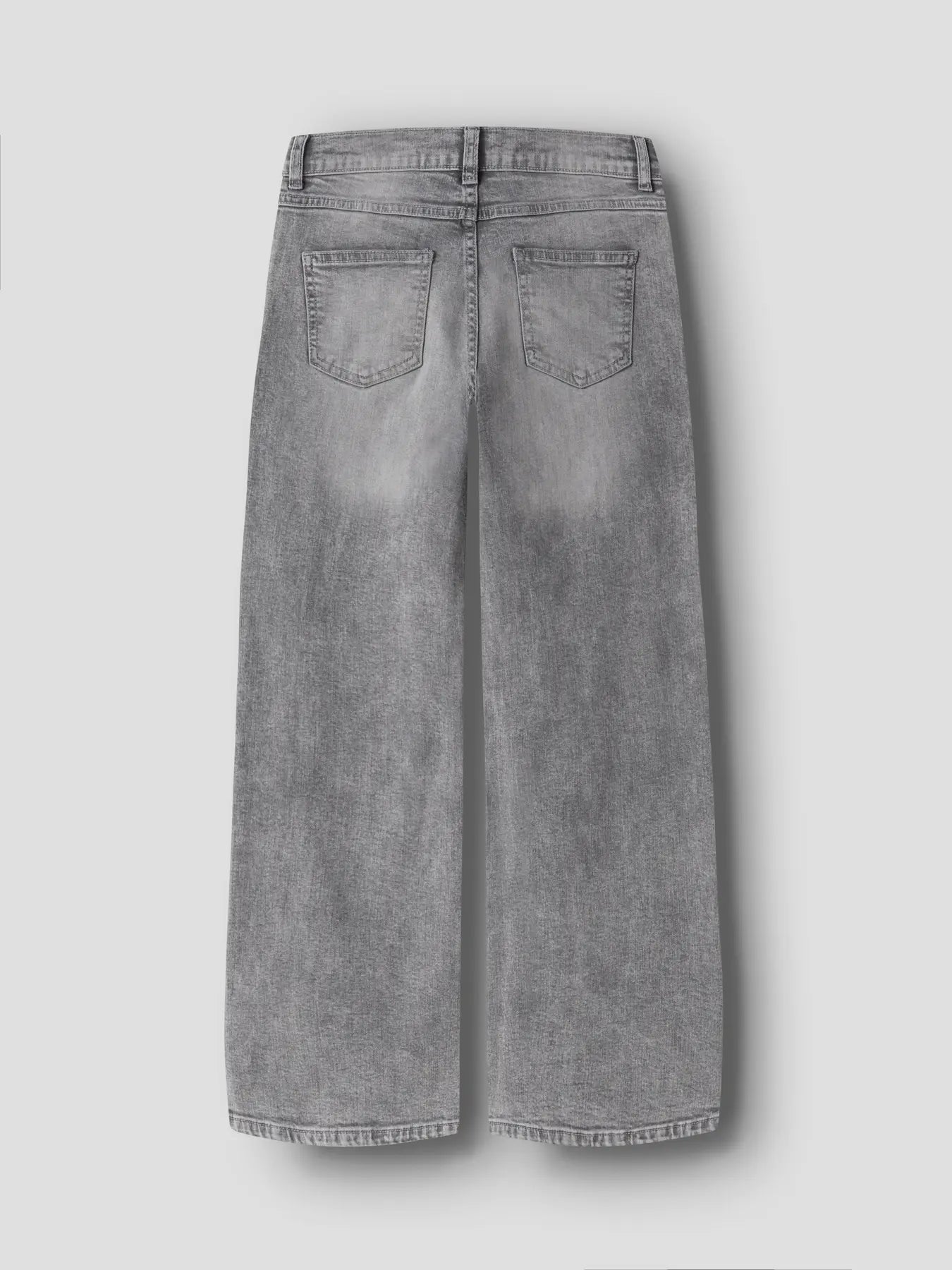 Jeans Wide Medium Grey Kid
