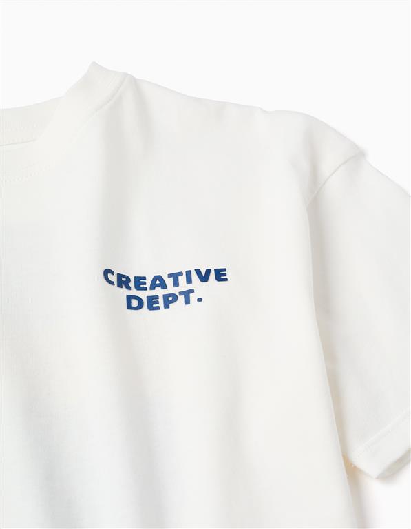 Camiseta Creative Blanca