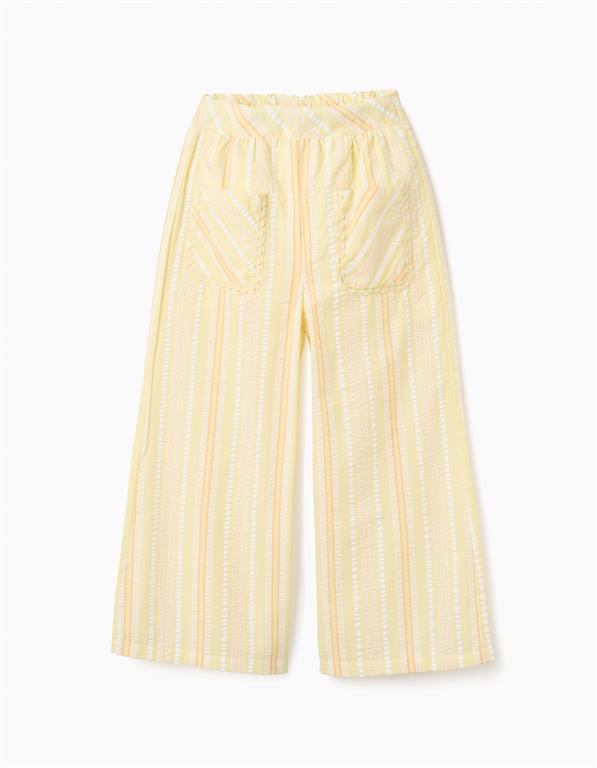 Pantalón Rayas Amarillo