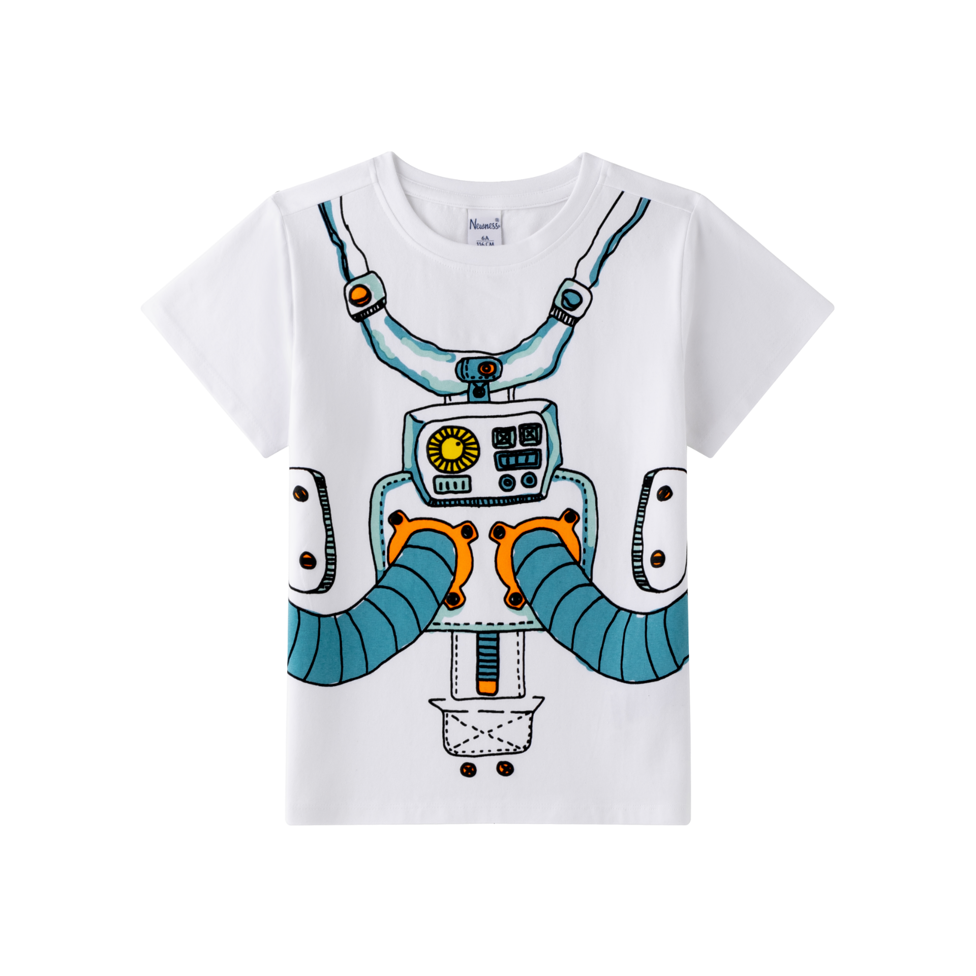 Camiseta Cuerpo Robot