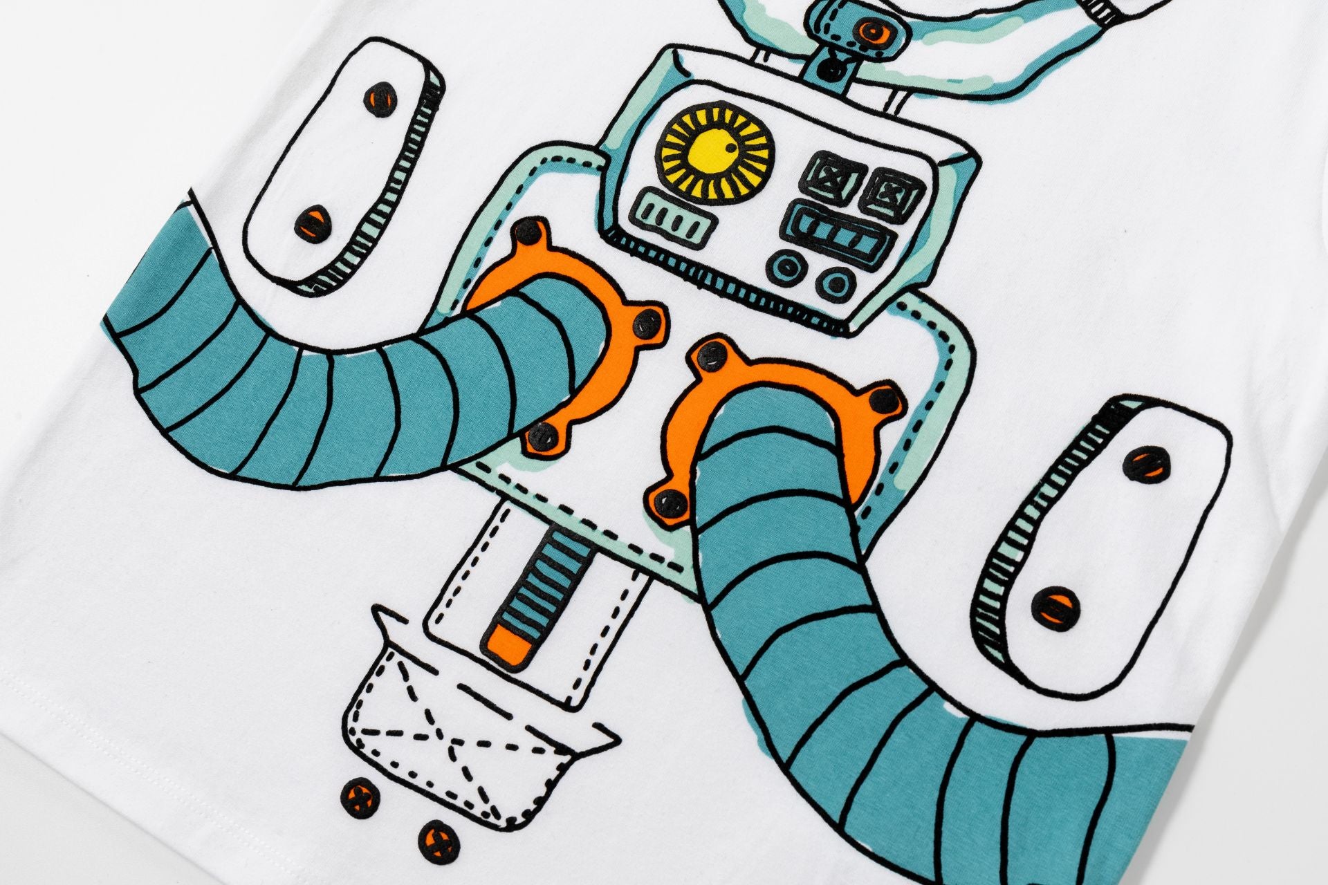 Camiseta Cuerpo Robot