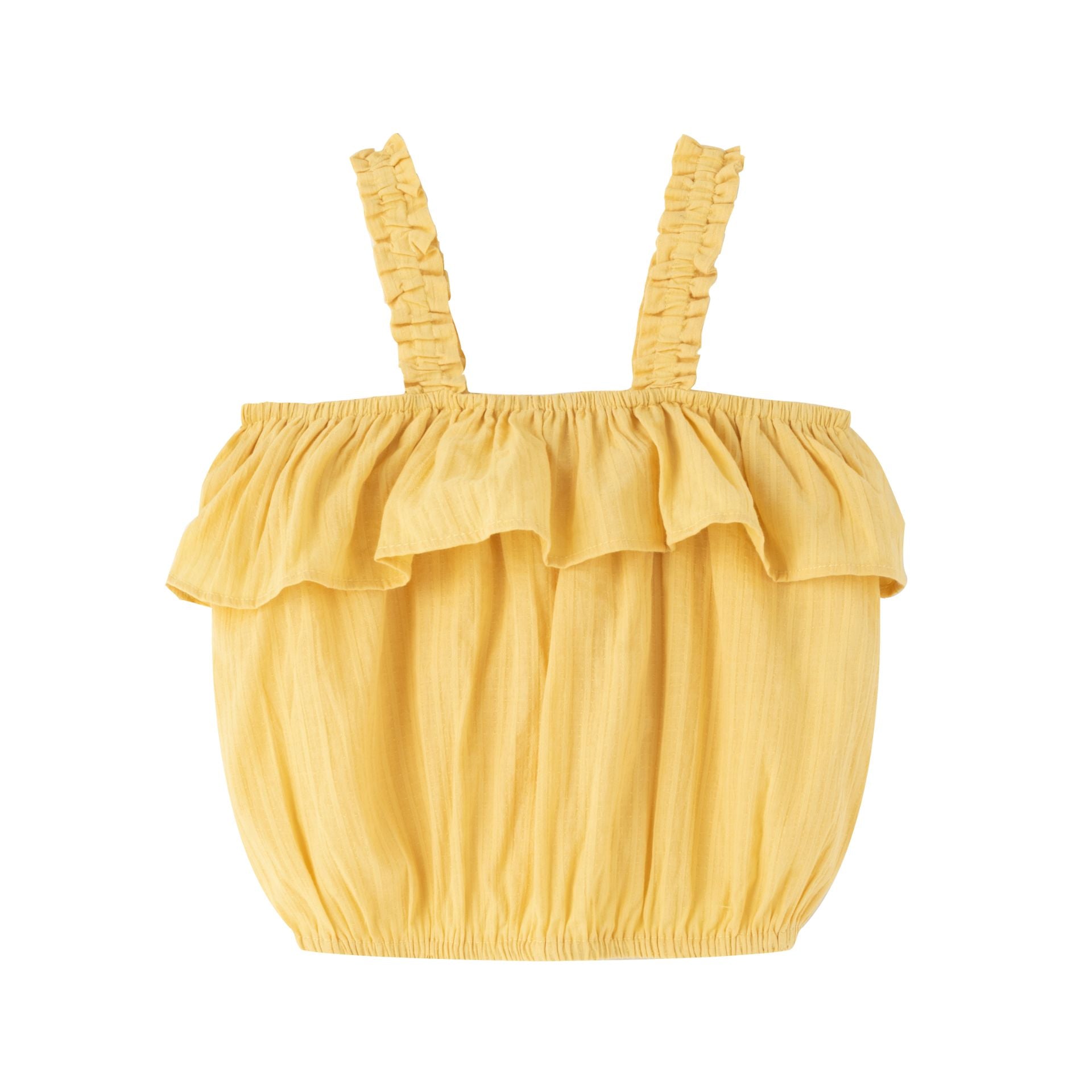 Blusa Volante Amarillo