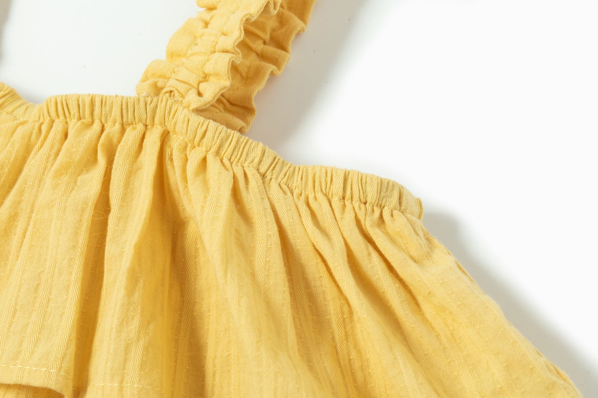 Blusa Volante Amarillo