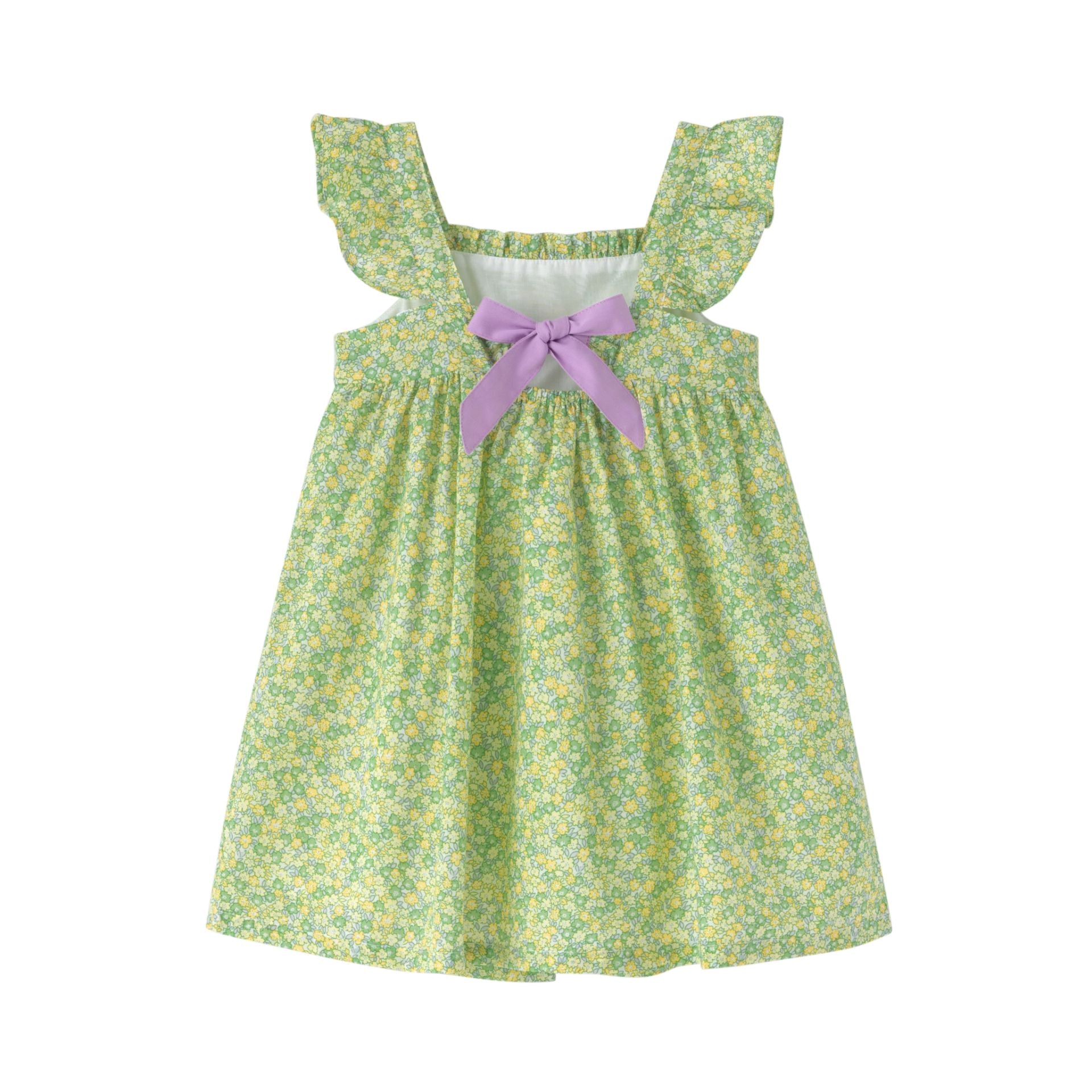 Vestido Flores Lazo