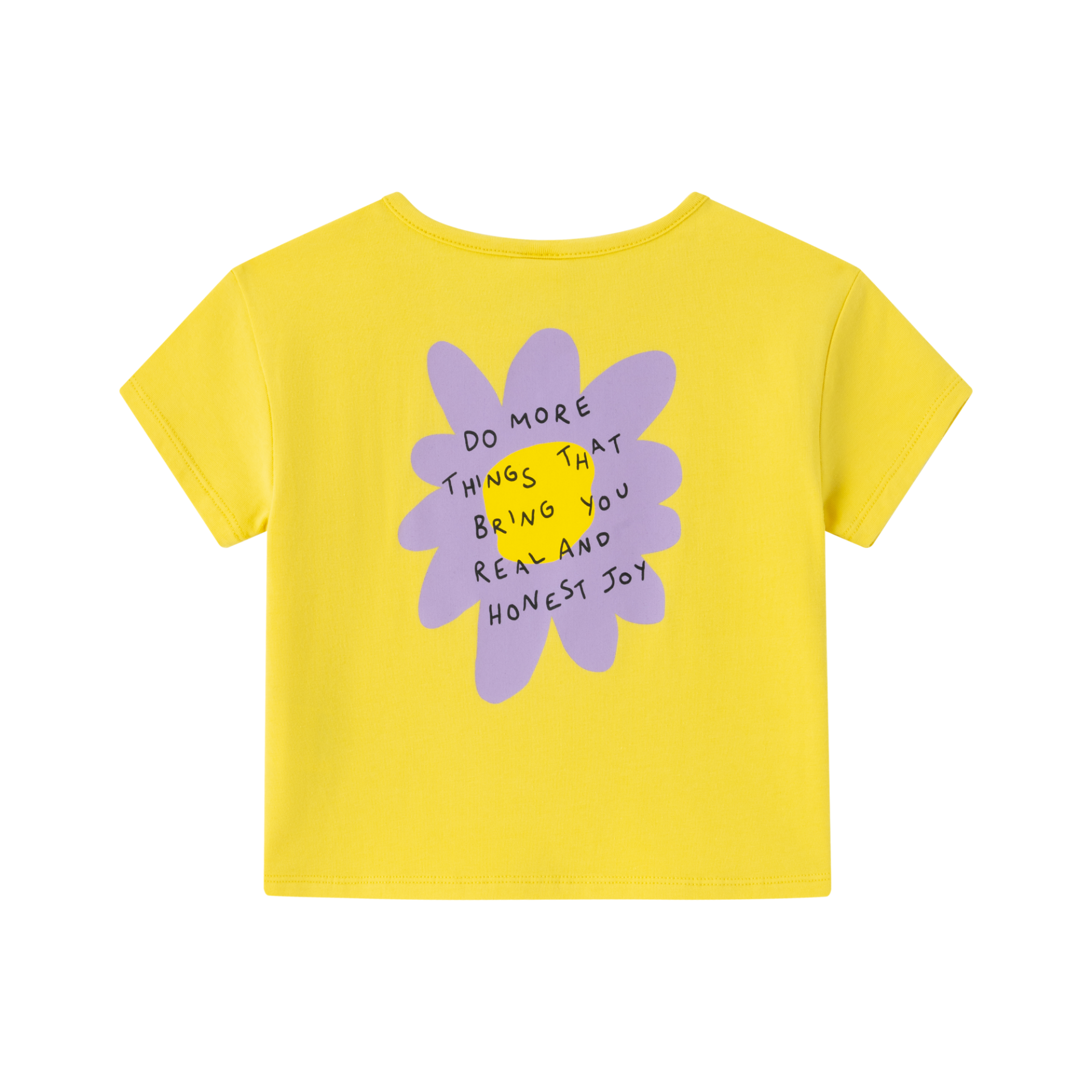 Camiseta Flor Espalda