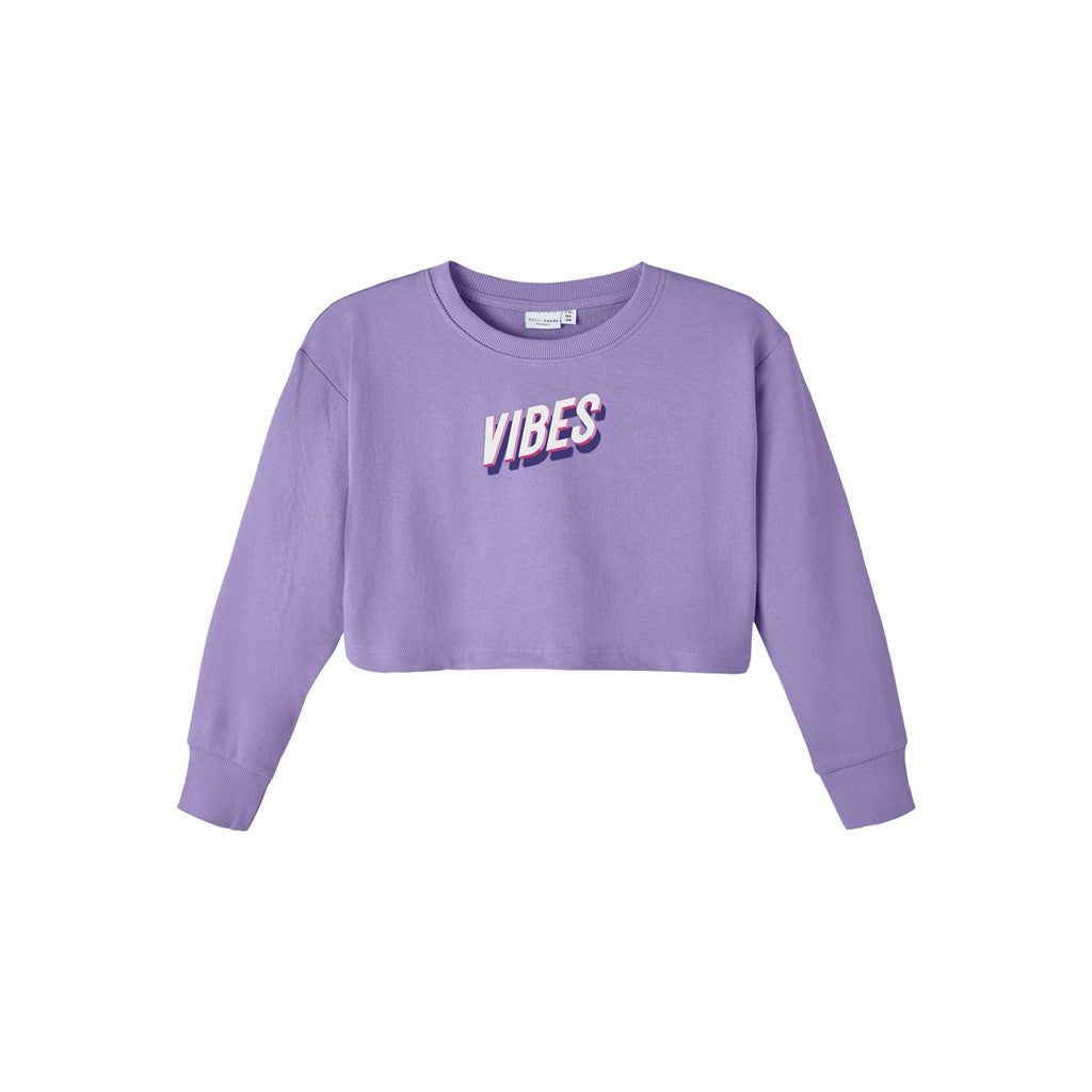 Sudadera Crop Vibes