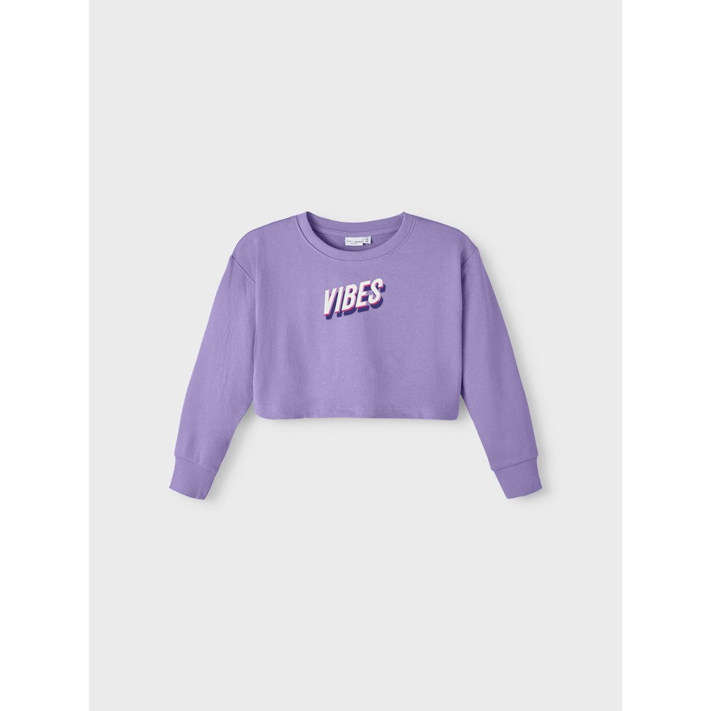 Sudadera Crop Vibes