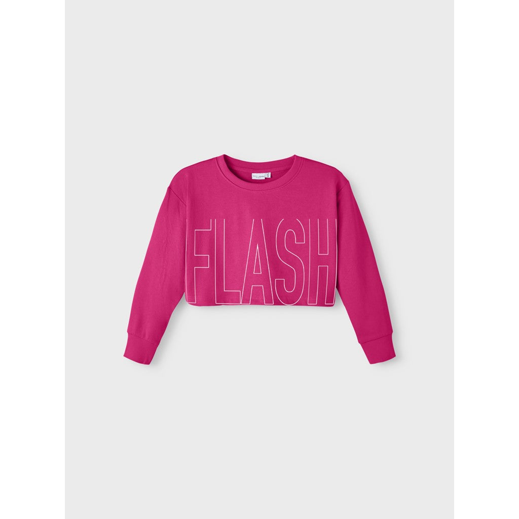 Sudadera Crop Flash