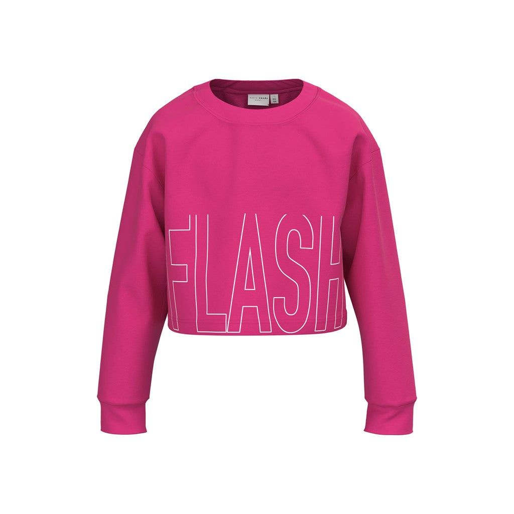 Sudadera Crop Flash